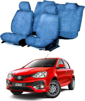 Chiefride Cotton Car Seat Cover For Toyota Etios Liva(All Detachable Headrest, Without Back Seat Arm Rest, 5 Seater, 2 Back Seat Head Rests)