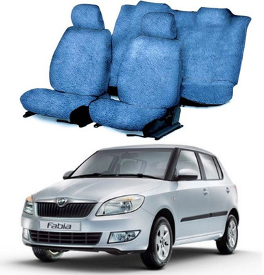 Chiefride Cotton Car Seat Cover For Skoda Fabia(5 Seater, 2 Back Seat Head Rests)