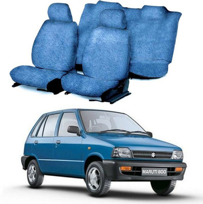 Chiefride Cotton Car Seat Cover For Maruti 800(All Detachable Headrest, Without Back Seat Arm Rest, 5 Seater, 2 Back Seat Head Rests)