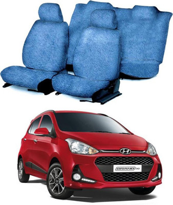 Chiefride Cotton Car Seat Cover For Hyundai Grand i10(All Detachable Headrest, Without Back Seat Arm Rest, 5 Seater, 2 Back Seat Head Rests)