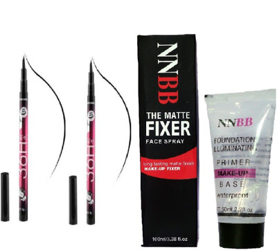 nnbb MAKEUP FIXER AND PRIMER AND PACK OF 2 SKETCH 101(4 Items in the set)