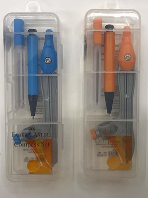 FABER-CASTELL Compass set 2 pack Drafting Compass Set(Number of 2)