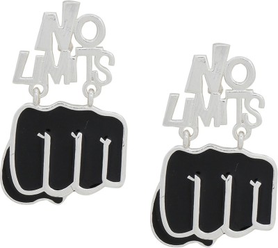 Voylla Truck Art 'No Limits' Drop Earrings Brass Drops & Danglers