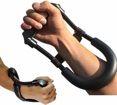 Fitnesstricks Adjustable Hand Gripper Exerciser Wrist Exercise Equipment Forearm Strengthener Hand Grip/Fitness Grip