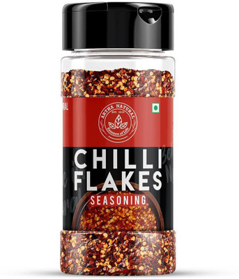 ARTHA NATURAL Red Chilli Flakes Seasoning (Chilli flakes for Pizza and other dishes) - 80g(80 g)