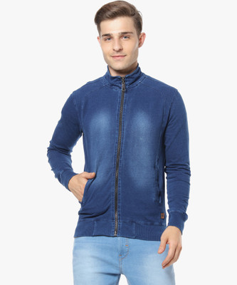CAMPUS SUTRA Full Sleeve Washed Men Jacket