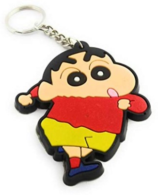 CRAZYGOL Shinchan Cartoon Character PVC keychain Key Chain