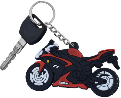 CRAZYGOL Yamaha Bike Red Keychain Key Chain pack of 1 Key Chain