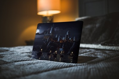 Yuckquee Laptop Skin Harry Potter scenery for HP,Asus,Acer,Dell,Apple printed on 3M Vinyl, HD,Laminated, Scratchproof,Laptop Skin/Sticker/Vinyl for 14.1, 14.4, 15.1, 15.6 inches Vinyl Laptop Decal 15.6