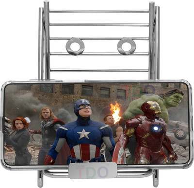 TDO Steel Mobile Charging Wall Stand Mobile Holder ,TV, AC Remote Stand ( 1 Pcs) Mobile Holder