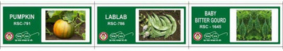 VibeX 3-Varieties-Top Selling Vegetable Seeds Combo Seed(105 per packet)