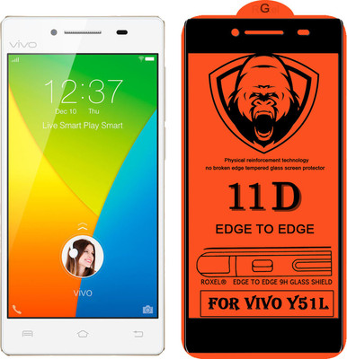 11D Edge To Edge Tempered Glass for VIVO Y51L(Pack of 2)