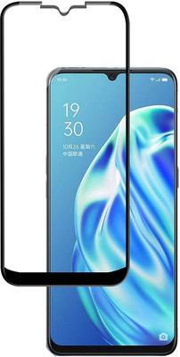 AKSHUD Edge To Edge Tempered Glass for OPPO A16(Pack of 1)