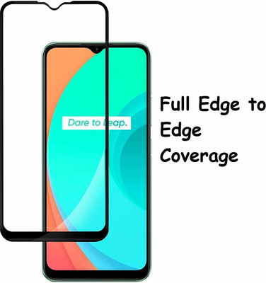 MSB Tech Edge To Edge Tempered Glass for Realme C11(Pack of 1)