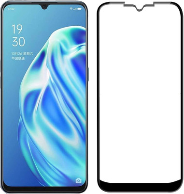 VDAT Edge To Edge Tempered Glass for OPPO A15(Pack of 1)
