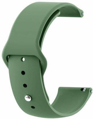 LOWCOST ASM SAM22MMGRNSILSTRAPS Smart Watch Strap(Green)