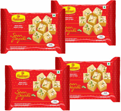 Haldiram's Soan Papdi (Pack of 4) Box(4 x 0.25 kg)