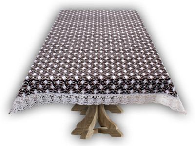 The Furnishing Tree Printed 2 Seater Table Cover(Grey, PVC)