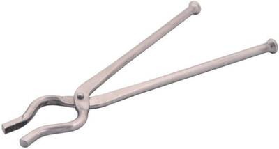 IKARUS IKA-STL-113 Hazel Matt Finish Steel Pakkad 27 cm Utility Tongs(Pack of 1)