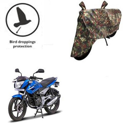 Motoren Waterproof Two Wheeler Cover for Bajaj(XCD 125cc, Silver)