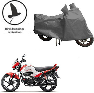 RPSENTTERPR Waterproof Two Wheeler Cover for Hero(Splendor I Smart, Grey)