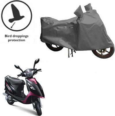 RPSENTTERPR Waterproof Two Wheeler Cover for TVS(Scooty Streak, Grey)