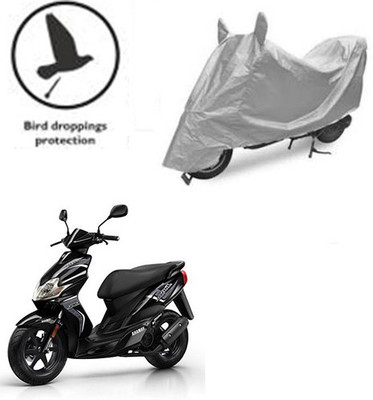 Motoren Waterproof Two Wheeler Cover for Yamaha(Jog R, Silver)