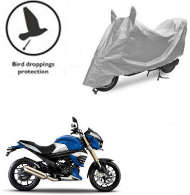RPSENTTERPR Waterproof Two Wheeler Cover for Mahindra(MOJO XT 300, Silver)