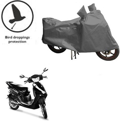 RPSENTTERPR Waterproof Two Wheeler Cover for Lohia(Oma Star, Grey)