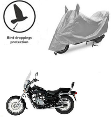 RPSENTTERPR Waterproof Two Wheeler Cover for Bajaj(Avenger 220 DTS-i, Silver)