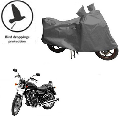 RPSENTTERPR Waterproof Two Wheeler Cover for Royal Enfield(Thunderbird 350, Grey)