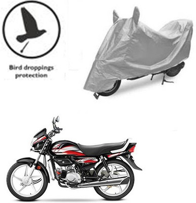 RPSENTTERPR Waterproof Two Wheeler Cover for Hero(CD deluxe, Silver)