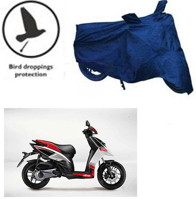 Motoren Waterproof Two Wheeler Cover for Aprilia(SR 125, Blue)