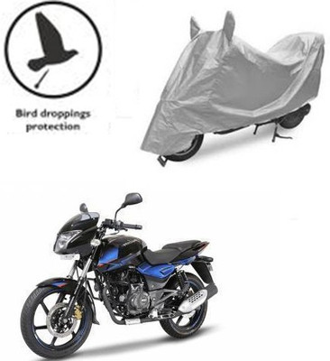 RPSENTTERPR Waterproof Two Wheeler Cover for Bajaj(Pulsar 150 DTS-i, Silver)