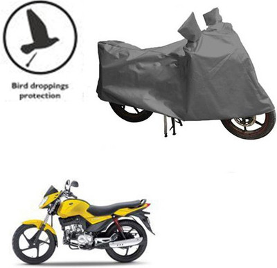 RPSENTTERPR Waterproof Two Wheeler Cover for Mahindra(Stallio, Grey)