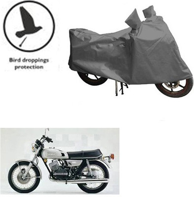 saanvi Waterproof Two Wheeler Cover for Yamaha(RD 350, Grey)