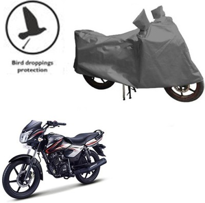 Motoren Waterproof Two Wheeler Cover for TVS(Phoenix 125, Grey)