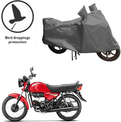 saanvi Waterproof Two Wheeler Cover for Hero(CD Dawn, Grey)