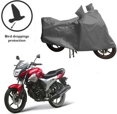 saanvi Waterproof Two Wheeler Cover for Yamaha(SZ X, Grey)