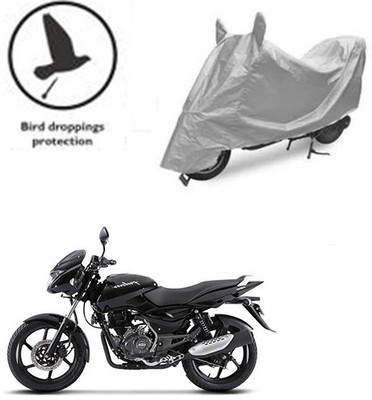 RPSENTTERPR Waterproof Two Wheeler Cover for Bajaj(Pulsar, Silver)