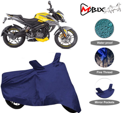 MBIX Waterproof Two Wheeler Cover for Bajaj(Pulsar 200 NS DTS-i, Blue)
