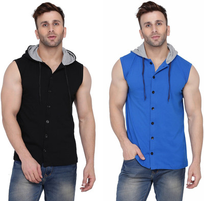 Lawful Casual Men Solid Casual Multicolor Shirt(Pack of 2)