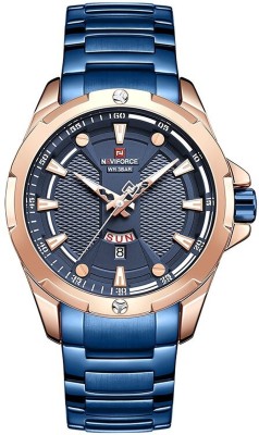 NAVIFORCE NF9161-Blue NF9161 Analog Watch  - For Men