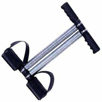 INSTAFIT Double Spring XL-Extra Long Tummy Trimmer Ab Exerciser(Silver, Black)