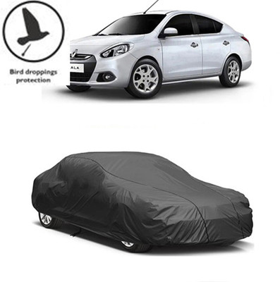 RPSENTTERPR Car Cover For Renault Scala (With Mirror Pockets)(Black, For 2020 Models)