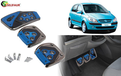 Selifaur B4P125 - Car Pedals Pad Covers Set Car Pedal