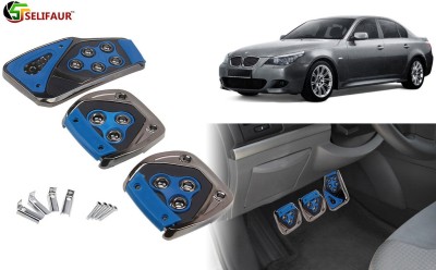 Selifaur B4P29 - 3 Pcs Blue Non-Slip Manual Car Pedals kit Pad Covers Set Car Pedal