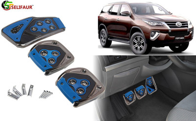 Selifaur B4P93 -Car Pedals Pad Covers Set Car Pedal