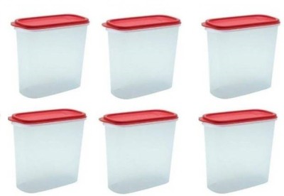 TUPPERWARE Plastic Utility Container  - 1700 ml(Pack of 6, Red)