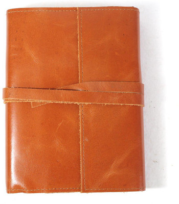 Camlon Exports Handcrafted Diary Regular Diary Unruled 160 Pages(Brown)